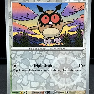 Pokemon TCG Hoothoot - 114/142 Stellar Crown Reverse Holo
