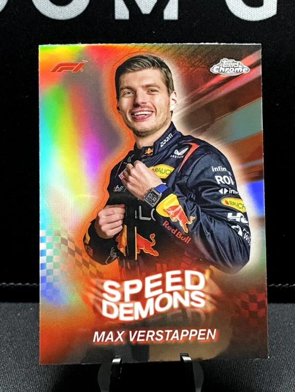 2024 Topps Chrome Formula 1 - Speed Demons #SD-1 Max Verstappen - Red Bull