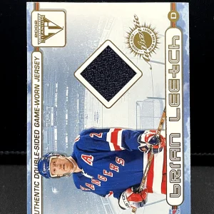 2001-02 Pacific Titanium Double-Sided Jerseys #26 Brian Leetch / Rico Fata