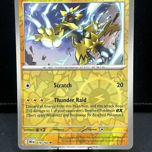 Pokémon TCG - 078/182 Zeraora Destined Rivals Reverse Holo