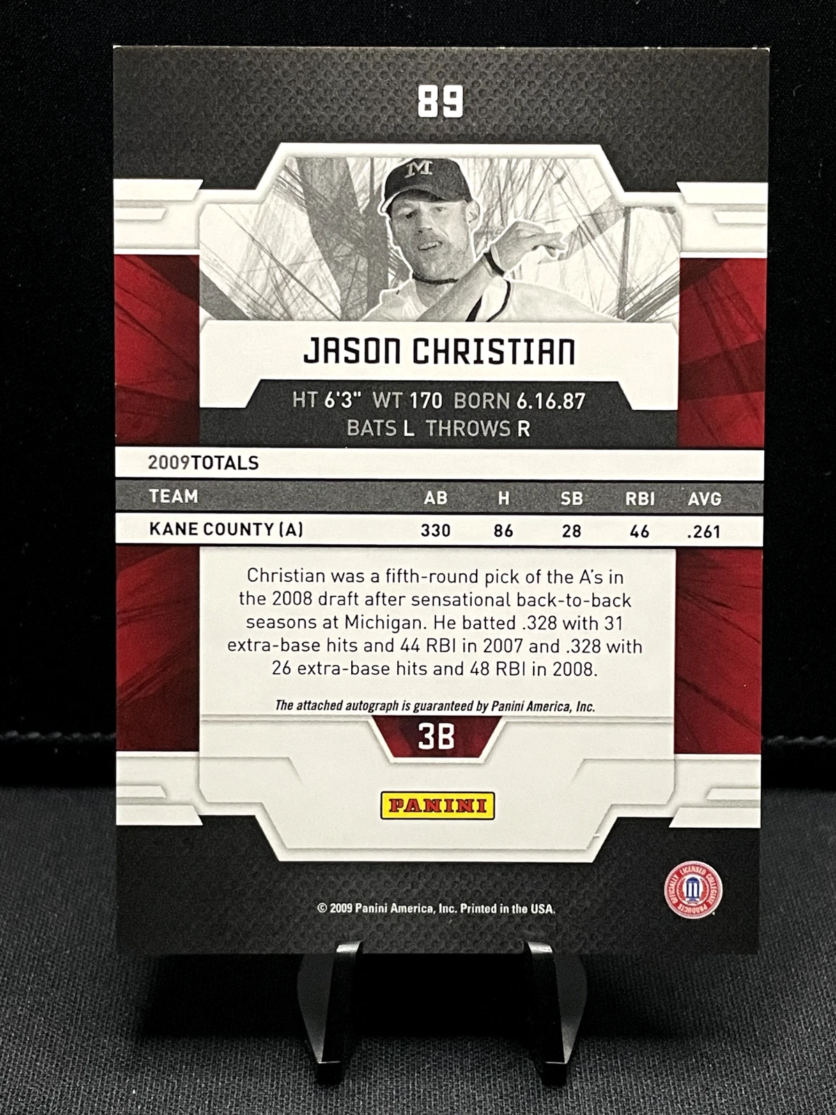 2009 Donruss Elite Extra Edition - #89 Jason Christian - 543/730 - Image 2