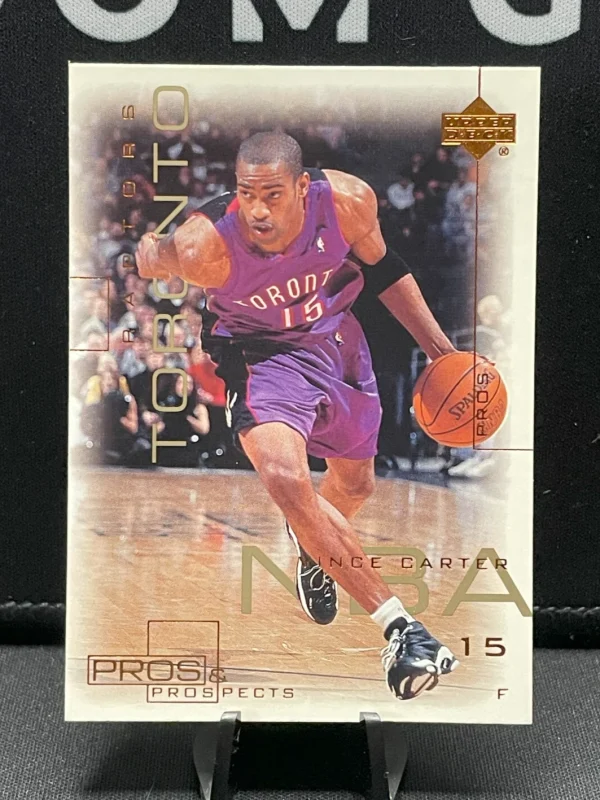 2000-01 Upper Deck Pros & Prospects #79 Vince Carter - Toronto Raptors