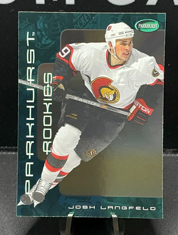 2001-02 Parkhurst Rookie - #332 Josh Langfeld RC