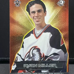 2002-03 Pacific Vanguard Prime Prospects Ryan Miller #4 Rookie RC - Sabers