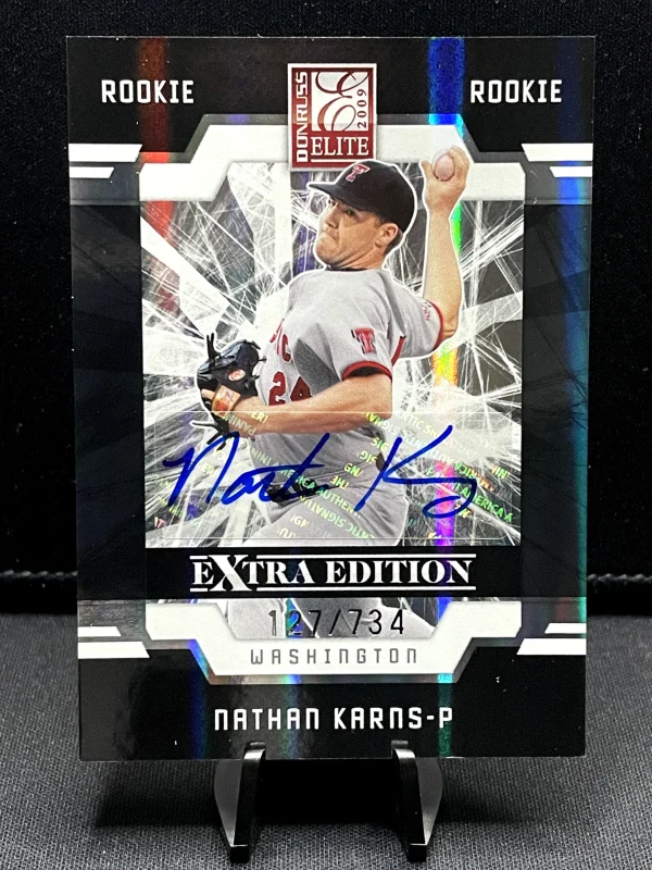 2009 Donruss Elite Extra Edition - #115 Nathan Karns - 127/734