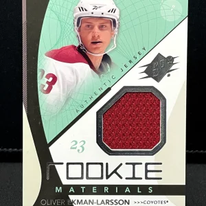 2010-11 SPx Rookie Materials #RM-OE Oliver Ekman-Larsson Phoenix Coyotes