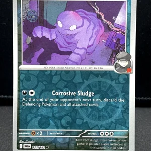 Pokémon TCG - 123/182 Team Rocket's Grimer Destined Rivals Reverse Holo