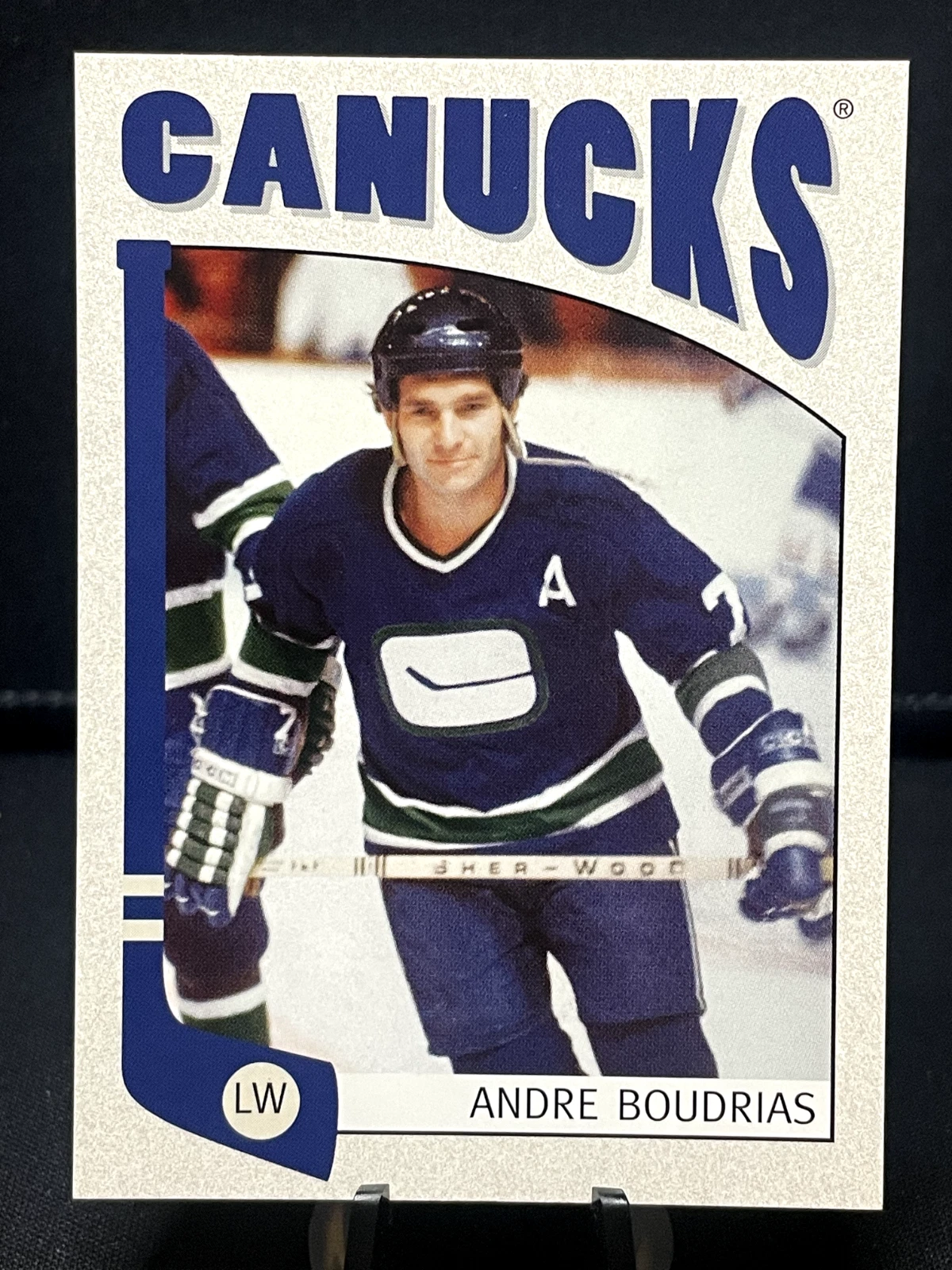 2004-05 In The Game Franchises - 125 Andre Boudrias Vancouver Canucks