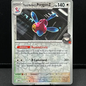 Pokémon TCG - 155/182 Team Rocket's Porygon-Z Destined Rivals Reverse Holo