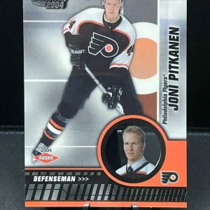2003-04 Pacific Invincible Joni Pitkanen Rookie #120 - Philadelphia Flyers