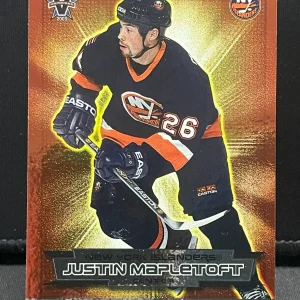 2002-03 Pacific Vanguard Prime Prospects #16 Justin Mapletoft RC - Islanders