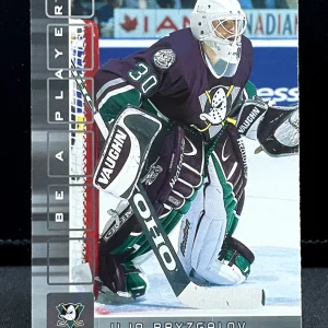 2001-02 Be A Player #301 Ilya Bryzgalov RC Rookie Anaheim Ducks