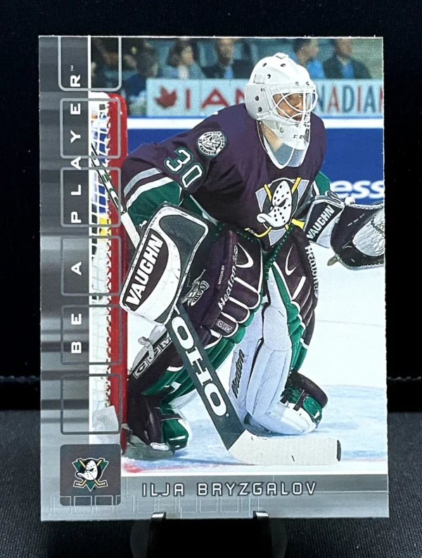 2001-02 Be A Player #301 Ilya Bryzgalov RC Rookie Anaheim Ducks