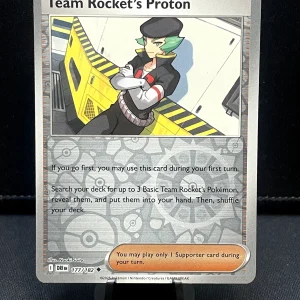 Pokémon TCG - 177/182 Team Rocket's Proton Destined Rivals Reverse Holo
