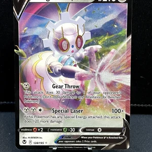 Pokémon Magearna V - 128/195 Silver Tempest - Full Art Holo Rare