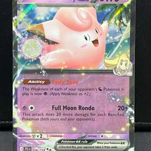 Pokémon TCG Journey Together - 056/159 Lillie's Clefairy ex Double Rare
