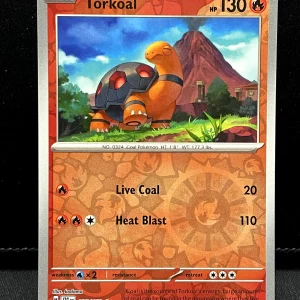 Pokémon TCG Journey Together - 025/159 Torkoal [Reverse Holo]