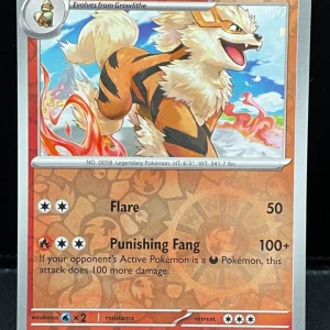 Pokémon TCG - 028/182 Arcanine Destined Rivals Reverse Holo