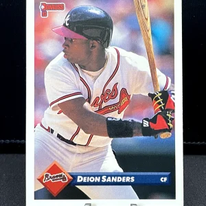 1993 Donruss #158 Deion Sanders Atlanta Braves
