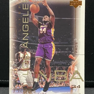 2000-01 Upper Deck Pros & Prospects #38 Shaquille O'Neal - Lakers