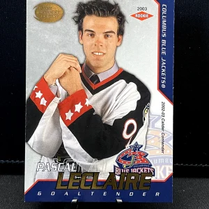 2002-03 Pacific Calder #111 Pascal Leclaire - Columbus Blue Jackets RC /825