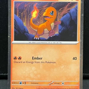Pokémon TCG Charmander - 047 Scarlet & Violet Promo Ultra Rare Holo