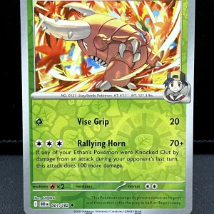Pokémon TCG - 001/182 Ethan's Pinsir Destined Rivals Reverse Holo