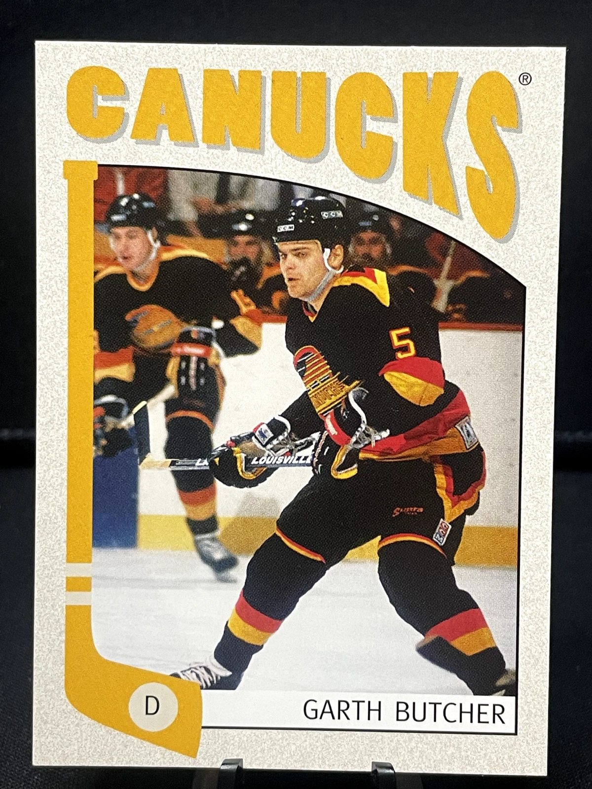 2004-05 In The Game Franchises - 130 Garth Butcher Vancouver Canucks