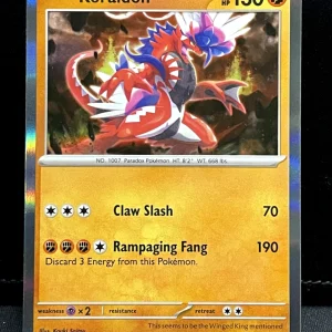 Pokémon TCG Scarlet & Violet Koraidon - 124/198 Holo Rare
