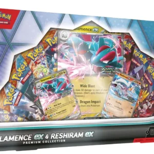 Pokémon Salamence EX & Reshiram EX Premium Collection Box